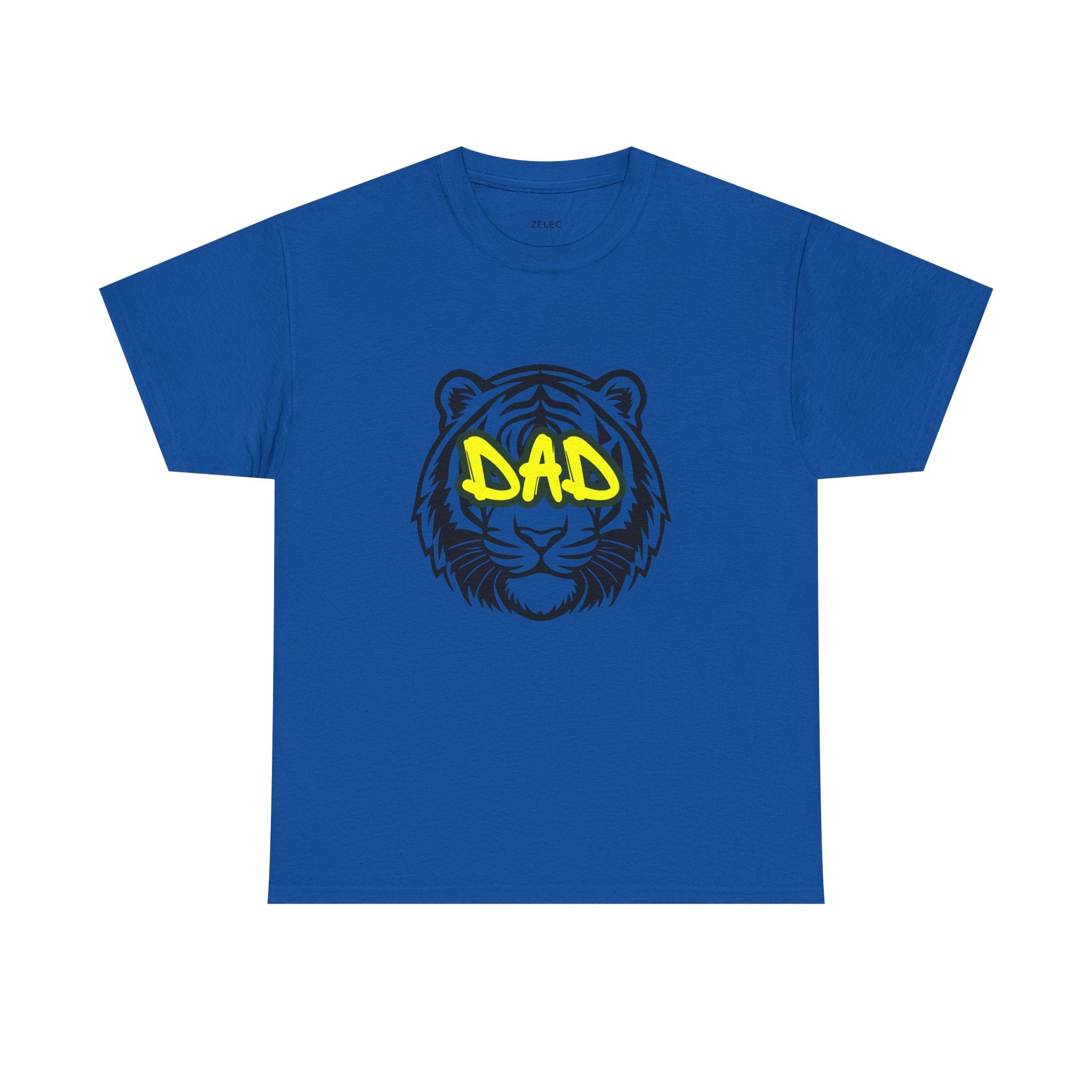 Tiger Dad Graphic T-shirt / Father's Day Gift / Unisex Heavy Cotton Tee