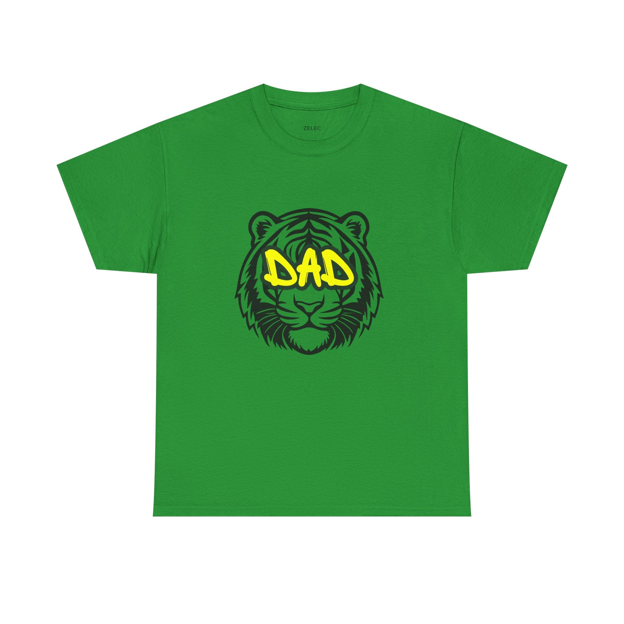 Tiger Dad Graphic T-shirt / Father's Day Gift / Unisex Heavy Cotton Tee